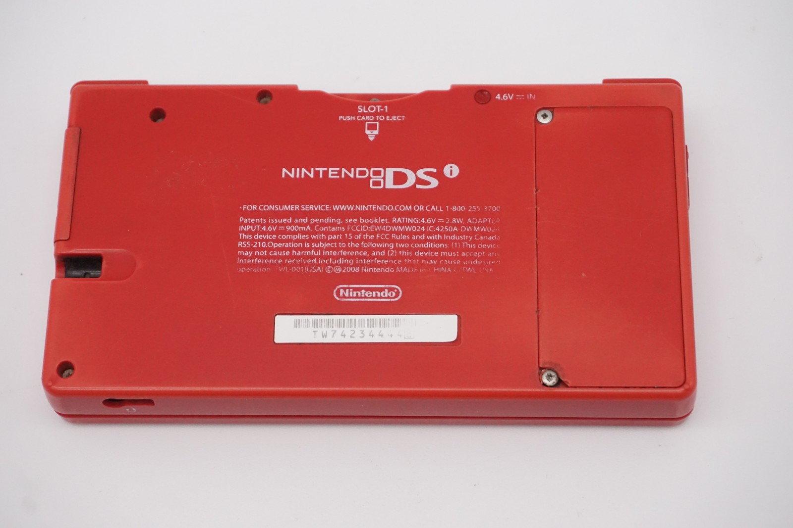 Nintendo DSi TWL-001 Red Console with Charger – Tested & Working