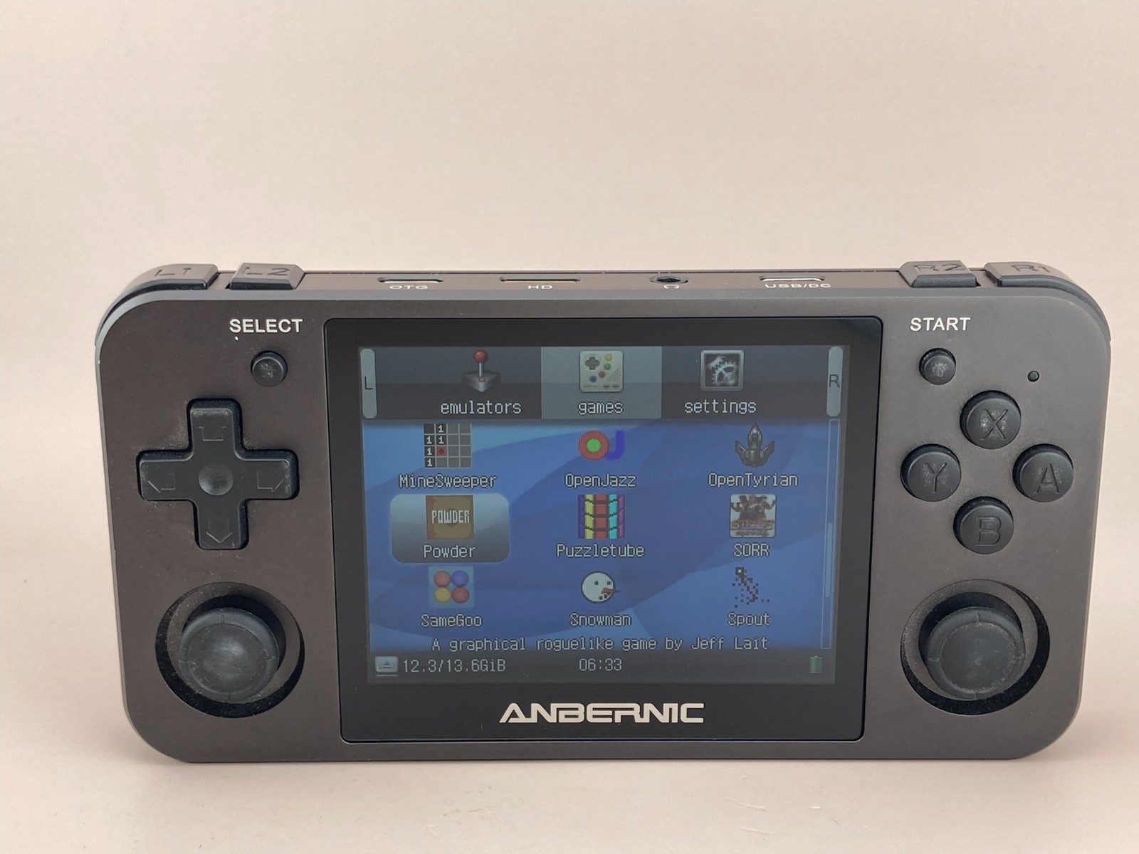 ANBERNIC RG350m 16G Retro Android Gaming Handheld Console, SD