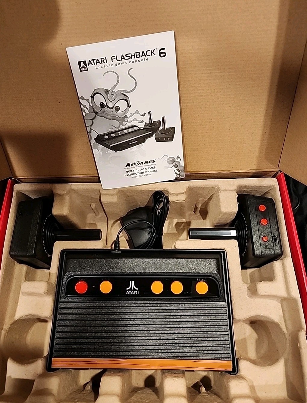 Atari Flashback 6 Classic Game System with 100 built in Games