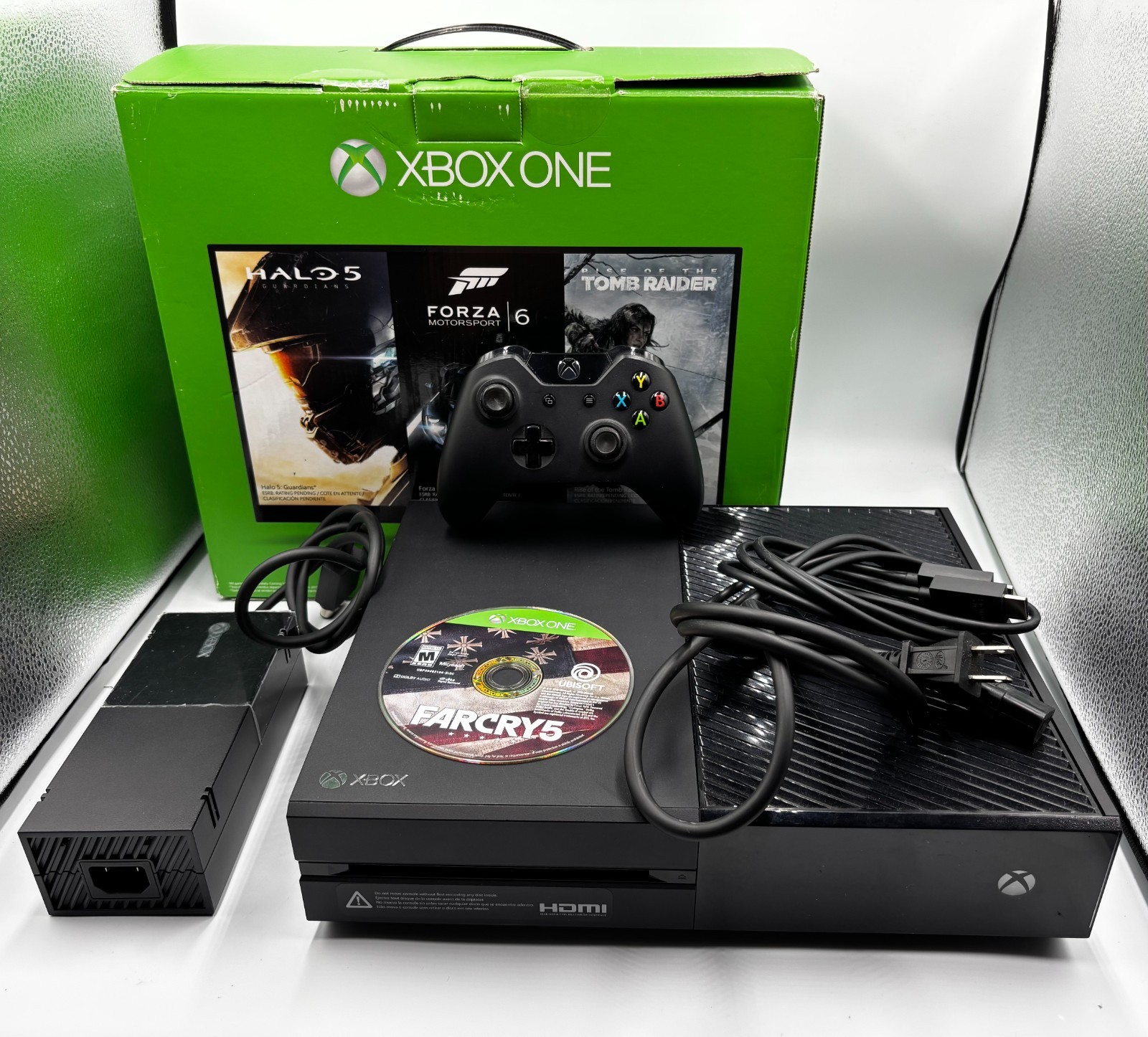 Microsoft Xbox One 1540 500GB Console w/ FarCry 5, Original Packaging (Tested)