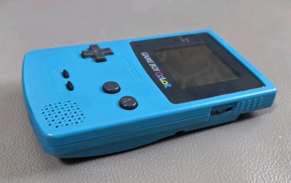 WORKING! Nintendo GameBoy Color Teal (CGB-001) Handheld System