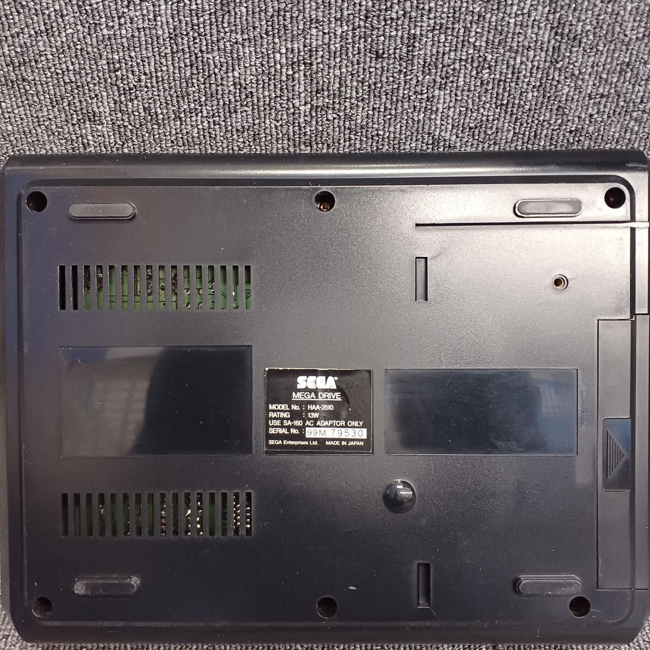 Mega Drive Model number HAA 2510 SEGA