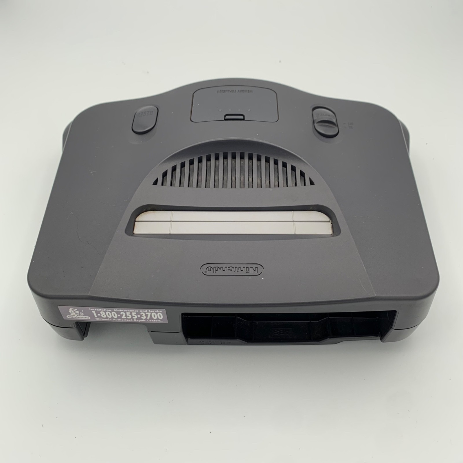 NINTENDO 64 CHARCOAL NUS-001: TESTED / WORKING