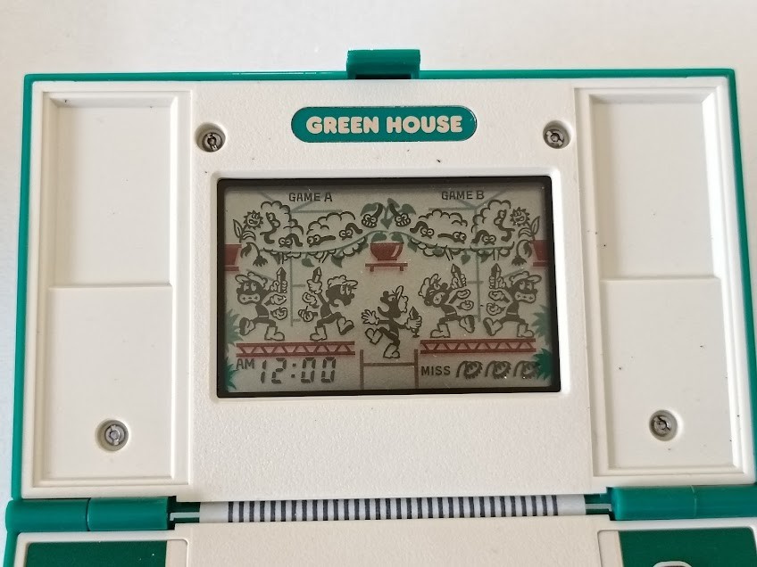 Nintendo GH-54 Game and Watch LSI Game Green House Tested Used Japan #34025745