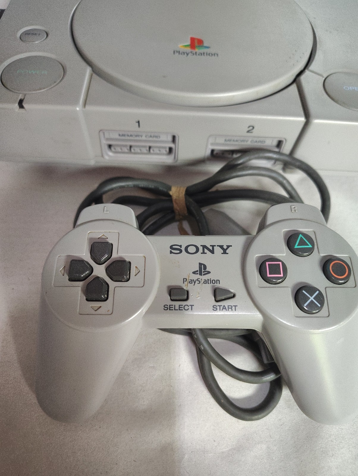 Sony PlayStation 1 PS1 Original Console System Bundle – Tested(SCPH-5501) Tested
