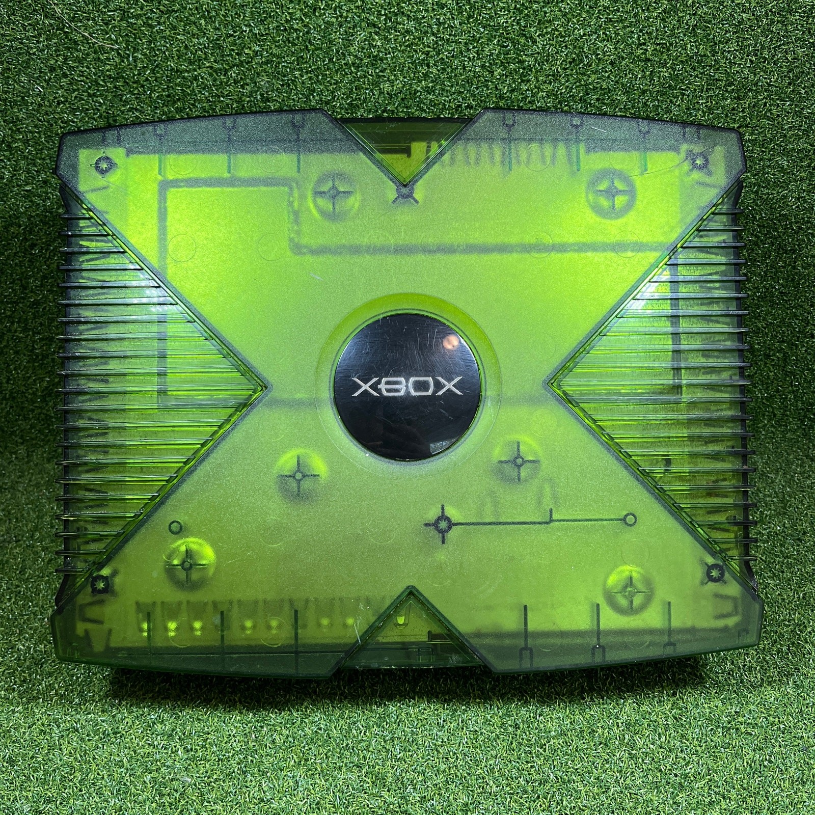 Microsoft Original Xbox Halo Special Edition Console AS IS Parts/Repair PowersOn