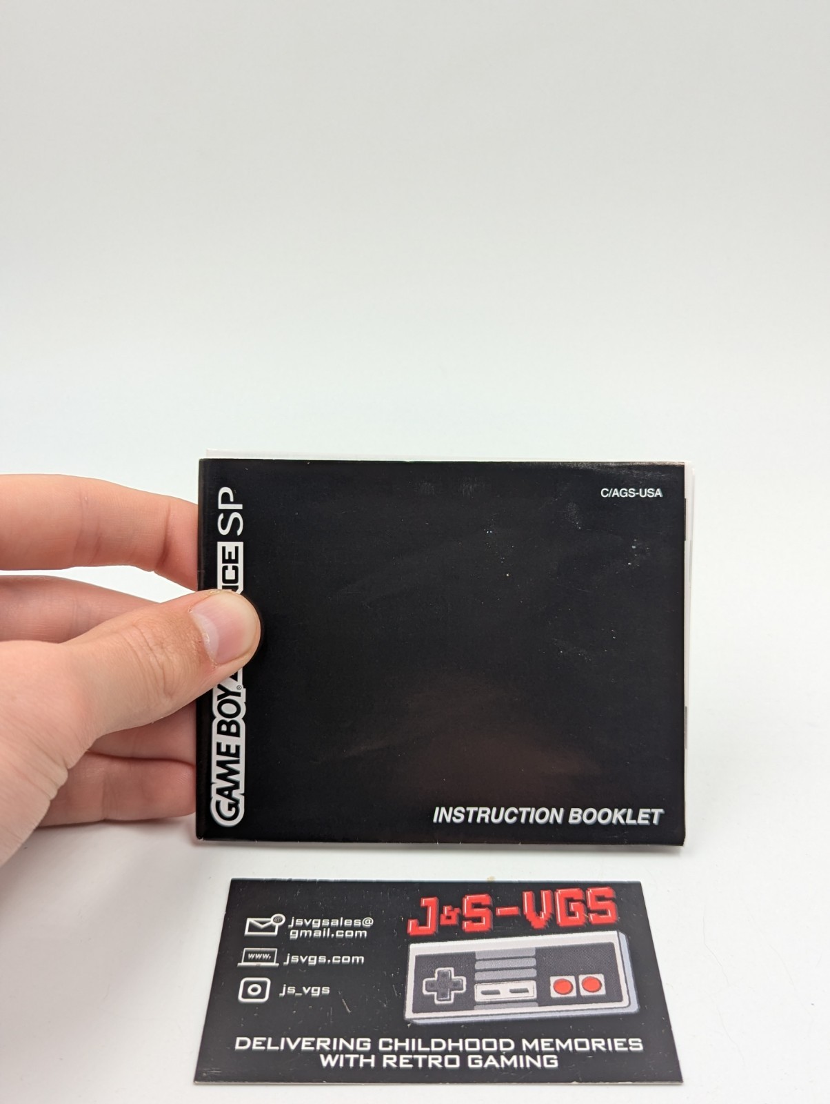 Nintendo Game Boy Advance SP Platinum Silver CIB