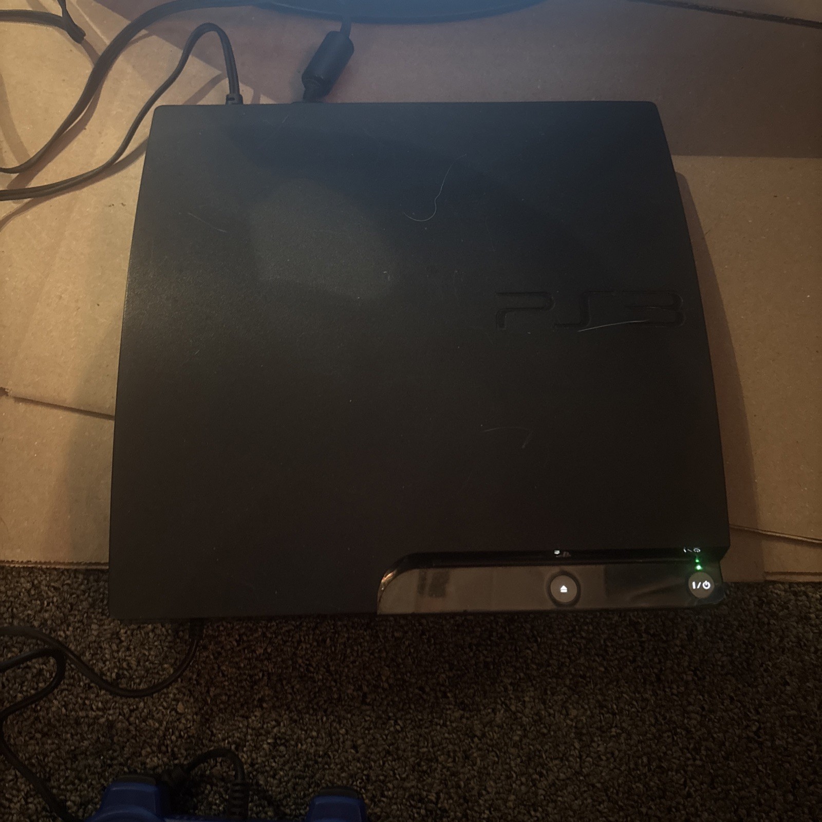 Sony PlayStation 3 Slim Launch Edition 320GB Console – Charcoal Black…