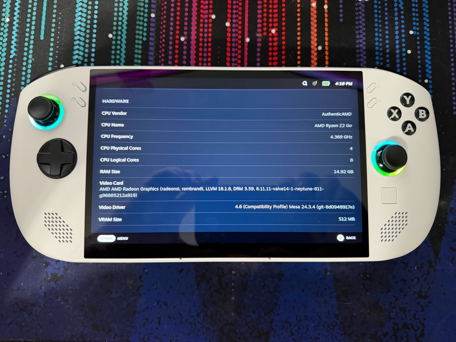 Lenovo Legion Go S | 512 GB | 16 GB RAM | White | SteamOS