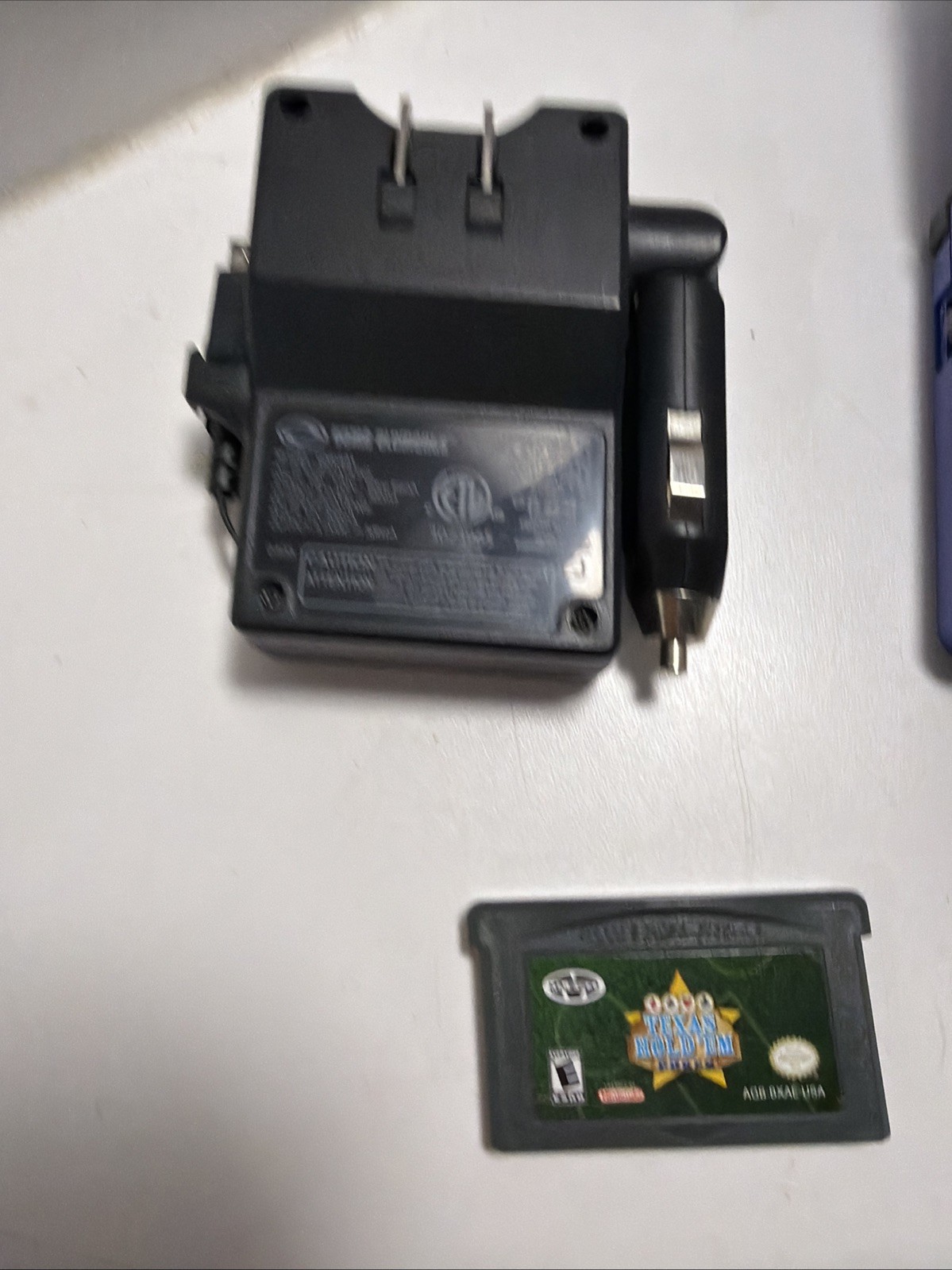 Nintendo Gameboy Advance GBA SP Cobalt Blue Handheld AGS-001+5 Games withCharger