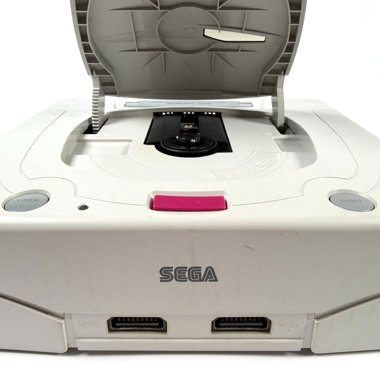 Sega Saturn Console HST-3220 (Japanese – White) Tested w/ Cords Only *US Seller*