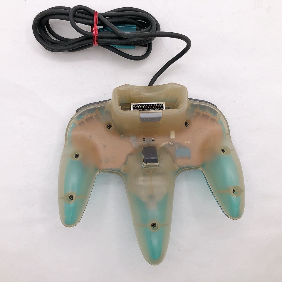 Nintendo 64 Console Controller Clear Blue N64 Made in Japan Tested
