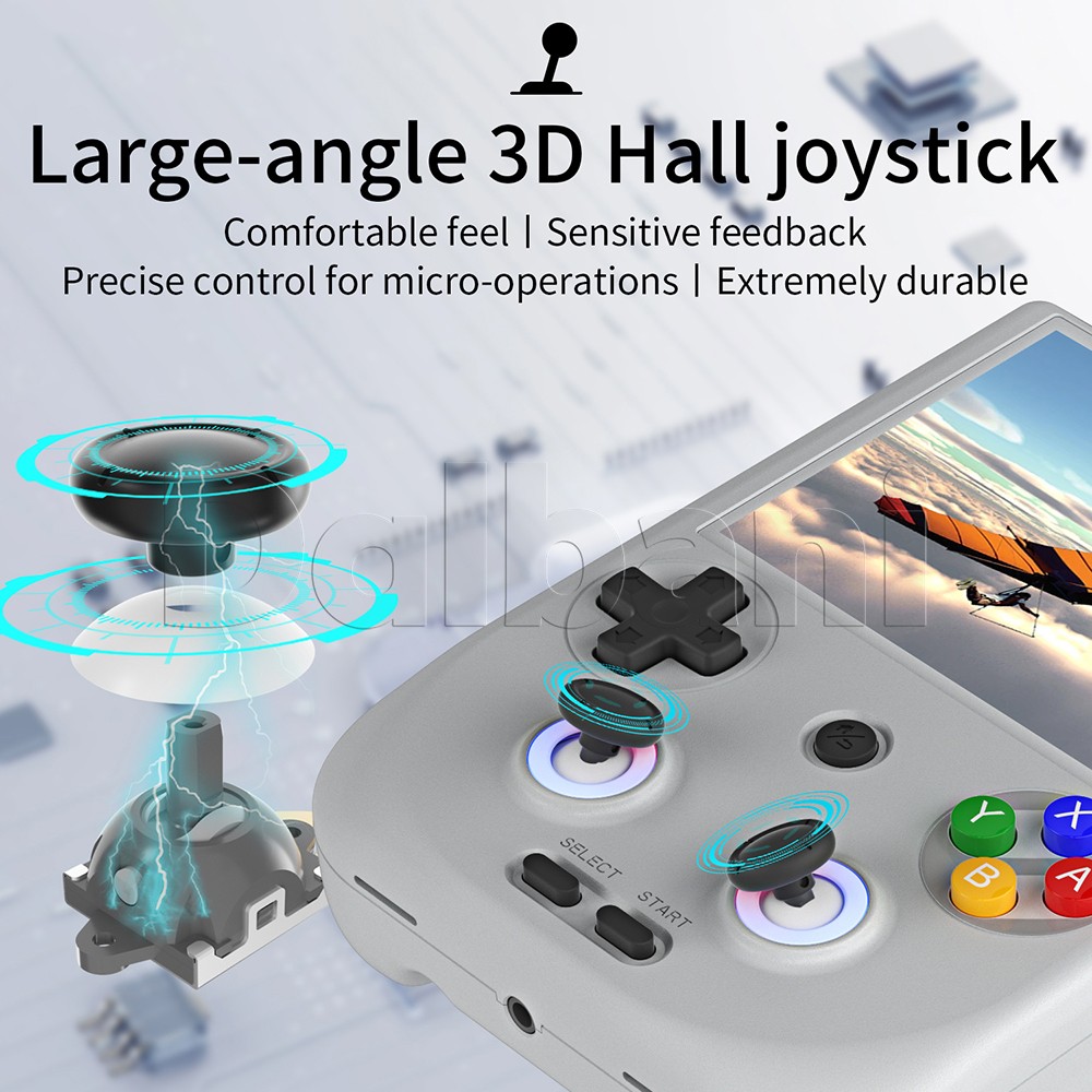 RG406V Anbernic Gray Retro Handheld Game Console Android 13 WIFI 4-inch 4K Games