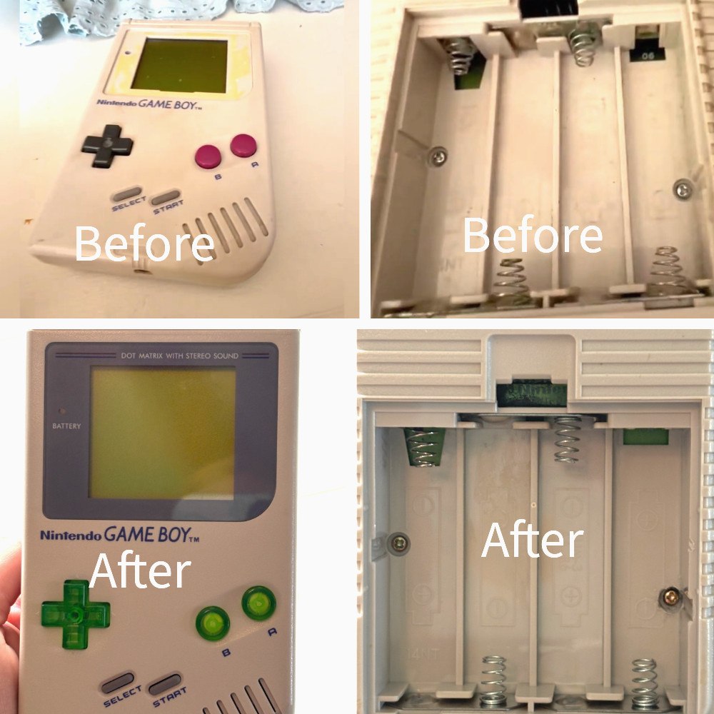 Repaired Nintendo GameBoy DMG-001 TESTED fixed by me
