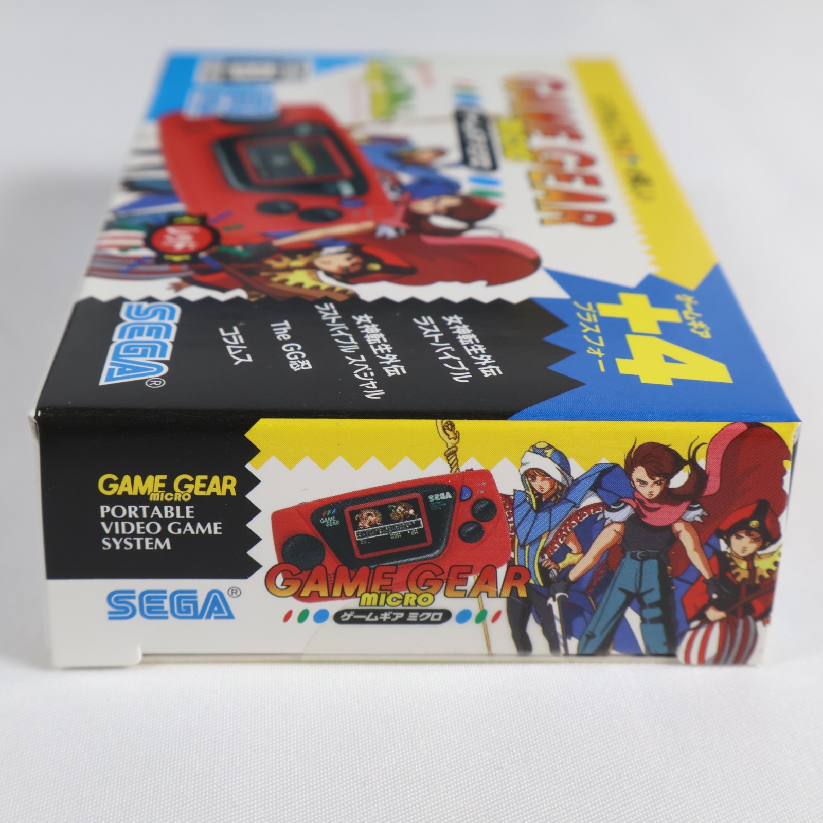 Sega Game Gear Micro Red – New Sealed NIB Japan – Built-in Games Shinobi Columns