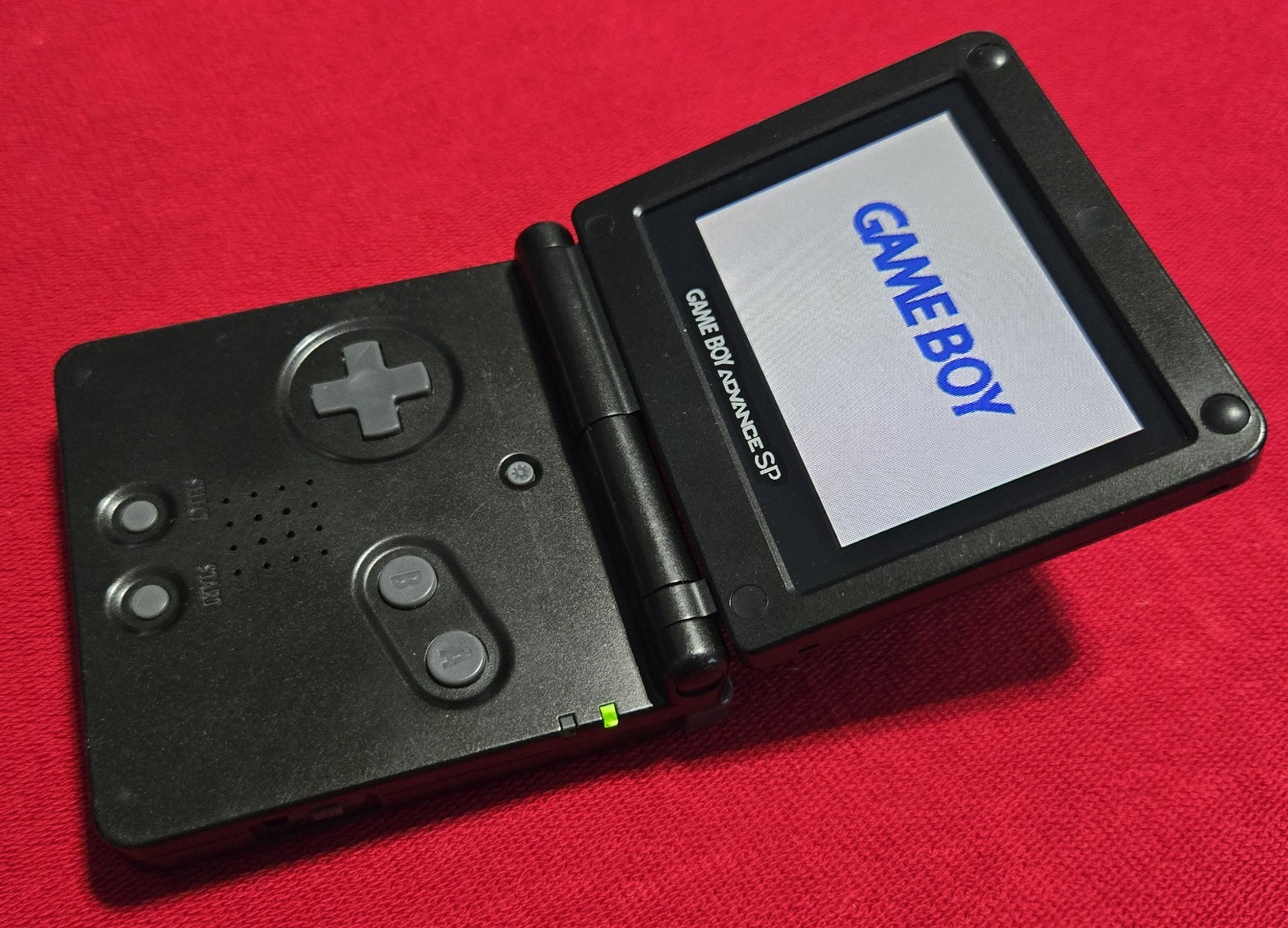 BUNDLE – Onyx Black Nintendo GameBoy Advance SP GBA SP AGS-101 – TESTED & CLEAN!