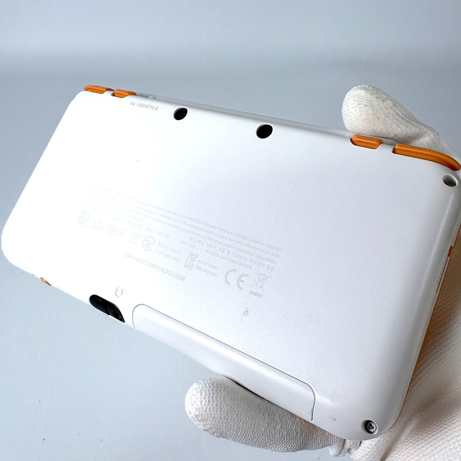 new Nintendo 2DS XL LL Console White Orange NTSC-J Japan Console