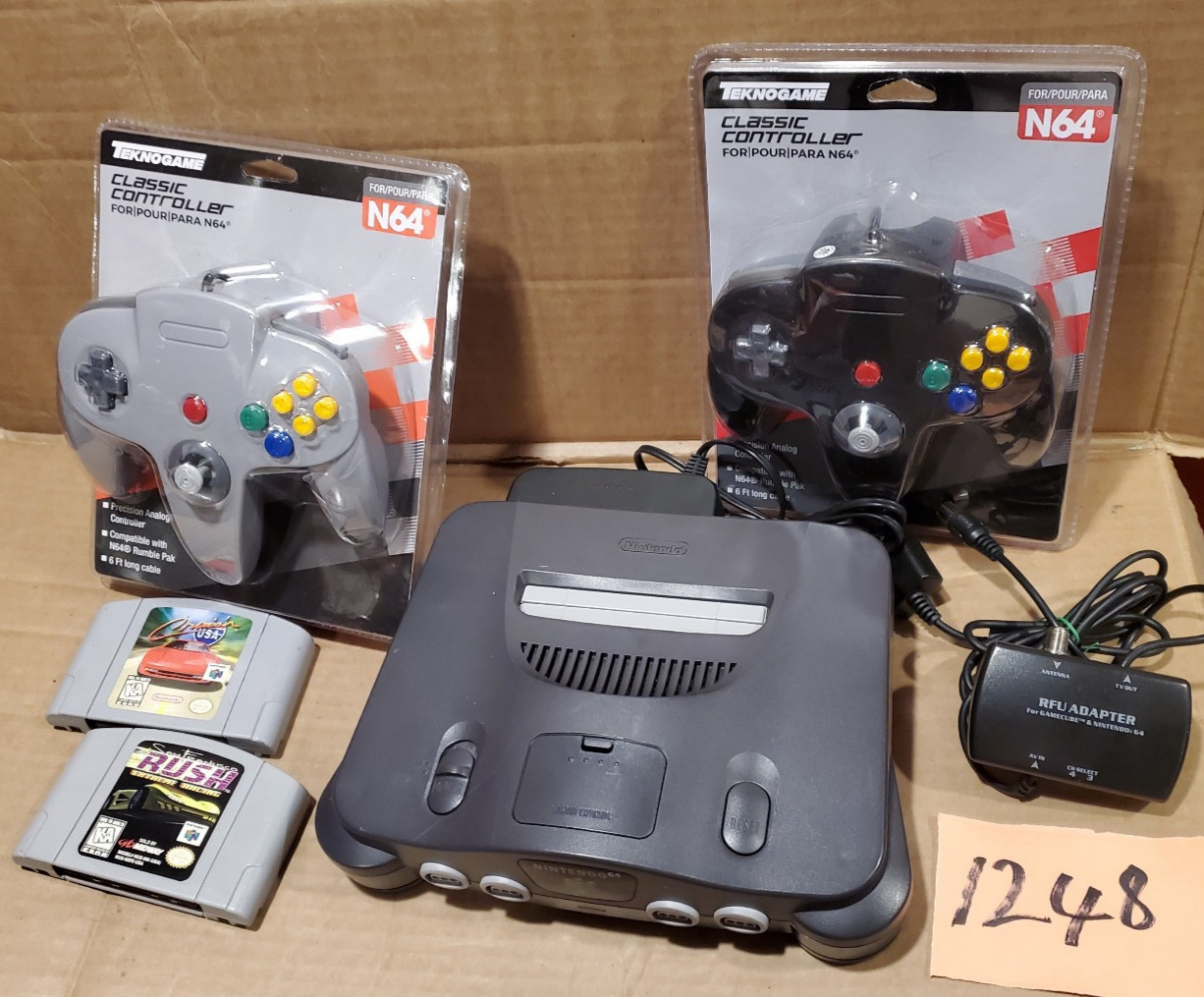 Nintendo 64 Black Console (NTSC-J)