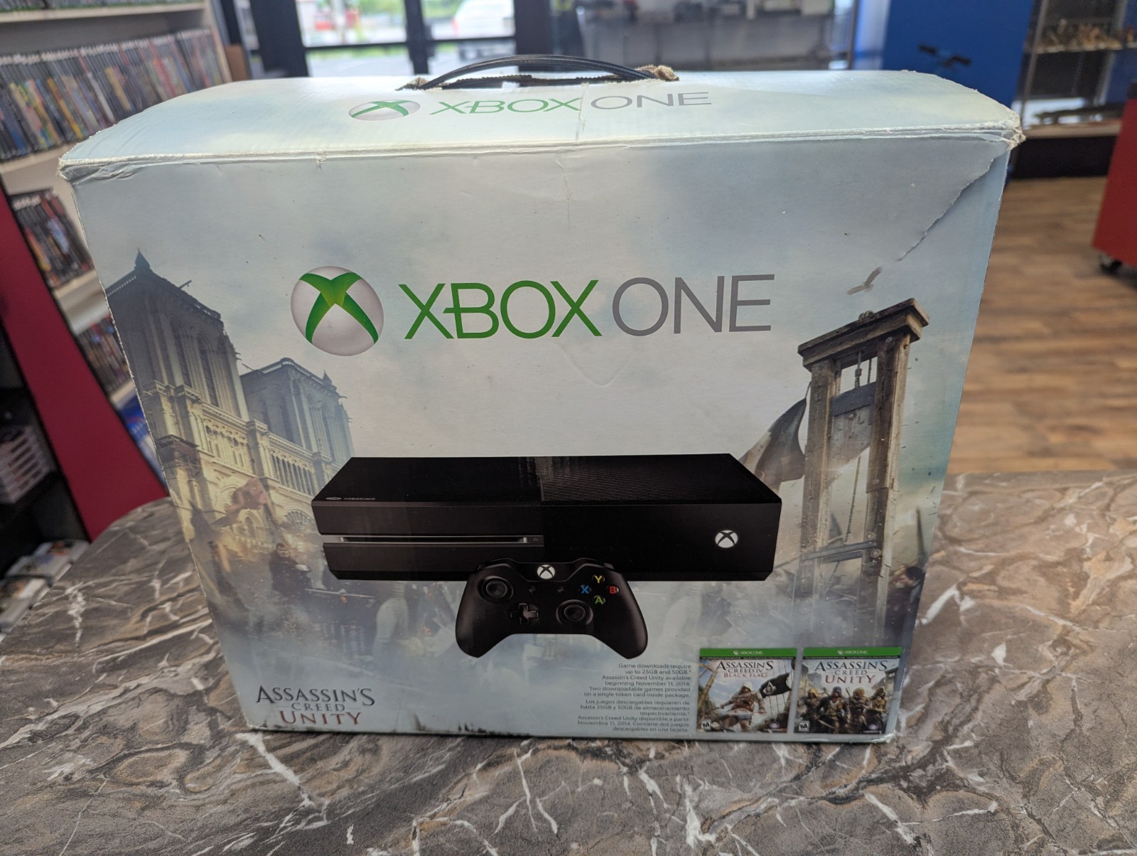 Microsoft Xbox One Assassin’s Creed Unity Bundle Game Console Combo