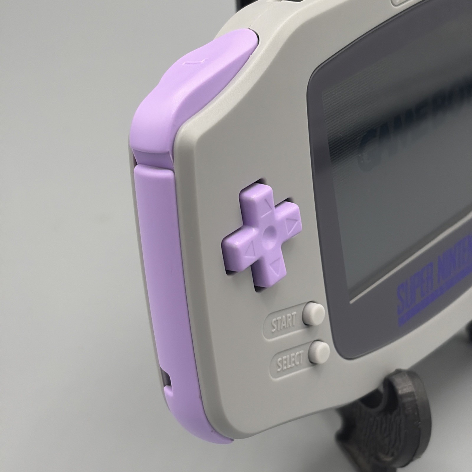 Game Boy Advance GBA SNES Purple Gray Console Custom Edition⭐️ Free Ship🇺🇸