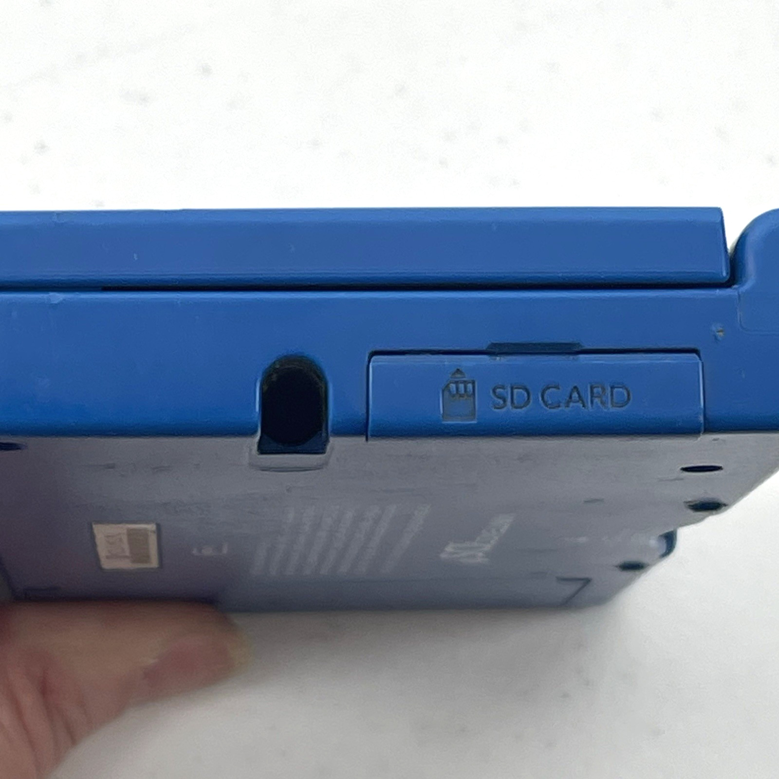 Nintendo DSi Matte Blue Console USA Parts Only Powers On OEM Charger VIDEO
