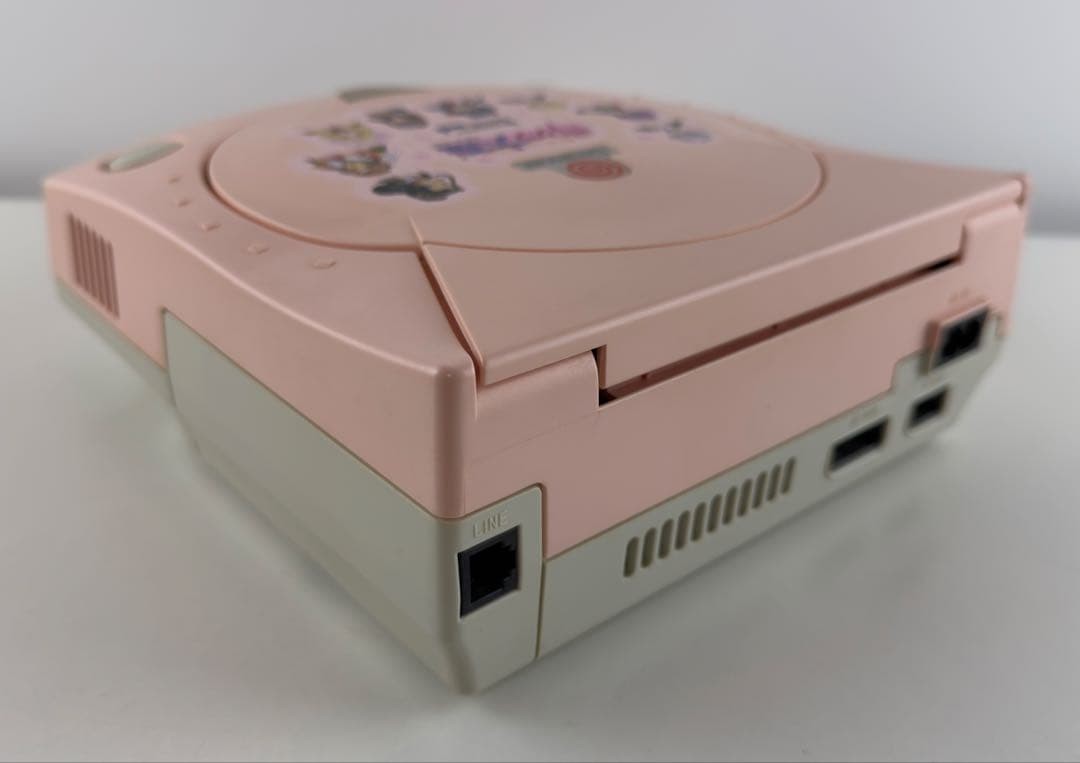Sakura Wars Pink Sega Dreamcast HKT-3000 Japan console tested From Japan