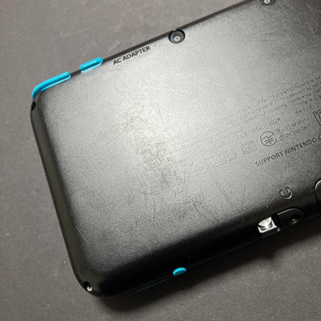 Nintendo 2DS LL Console System Japanese Version Black x Turquoise Japan