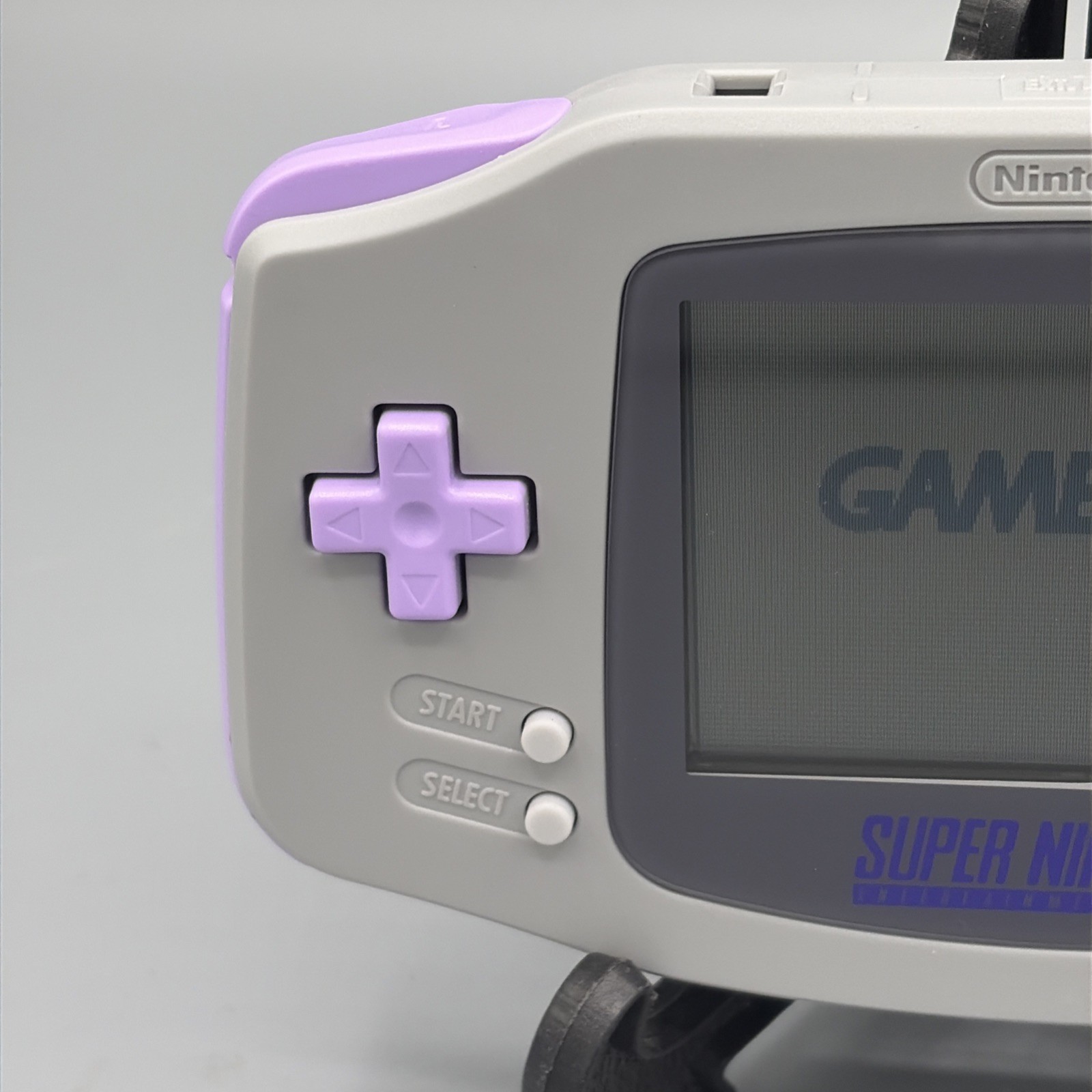 Game Boy Advance GBA SNES Purple Gray Console Custom Edition⭐️ Free Ship🇺🇸