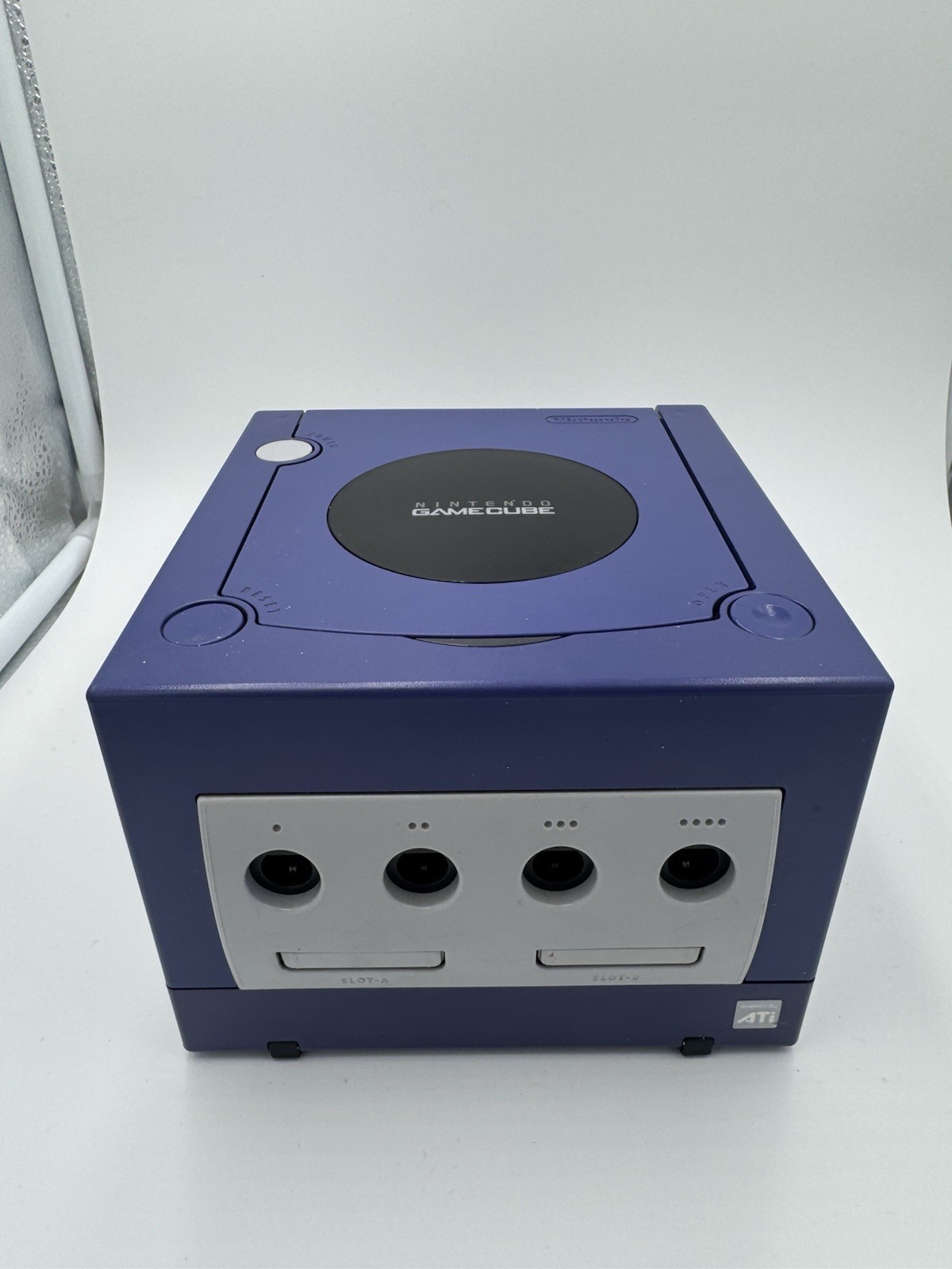 Nintendo GameCube DOL-001(USA) Console Purple NTSC-U/C Carrying Handle