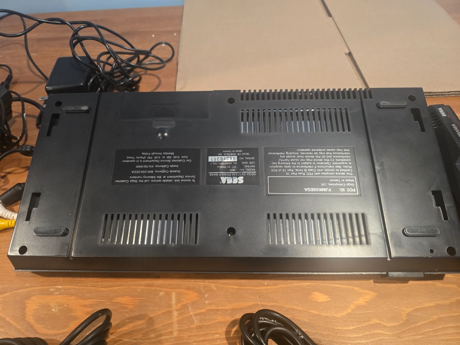 SEGA Master System Video Game Console Boxed w 2 Games and Everdrive – Tested!