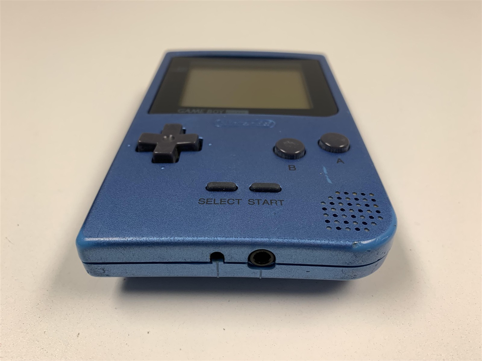 Nintendo Game Boy Pocket Handheld Console Ice Blue MGB-001 Tested & Working