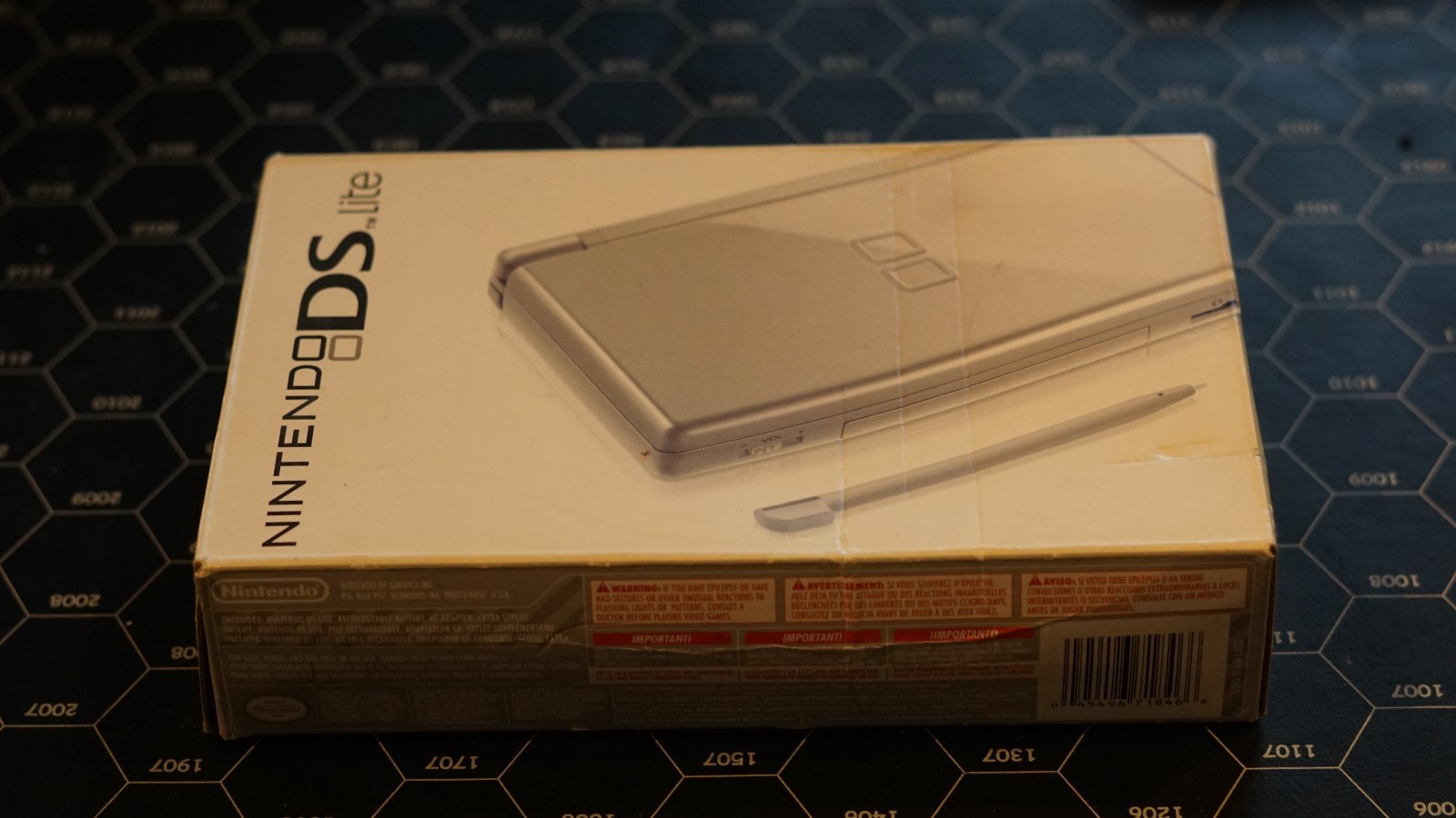 Nintendo DS Lite Handheld Console In Box – Silver | Tested, Working