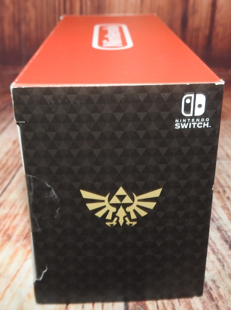 IN BOX! Nintendo Switch Lite Legend of Zelda Hyrule Limited Edition 128gb Memory