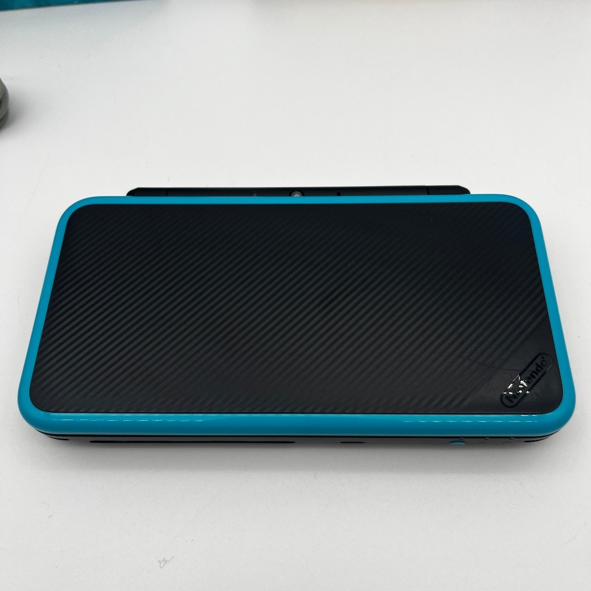 Nintendo New 2DS XL Black Turquoise Handheld System CIB *READ*
