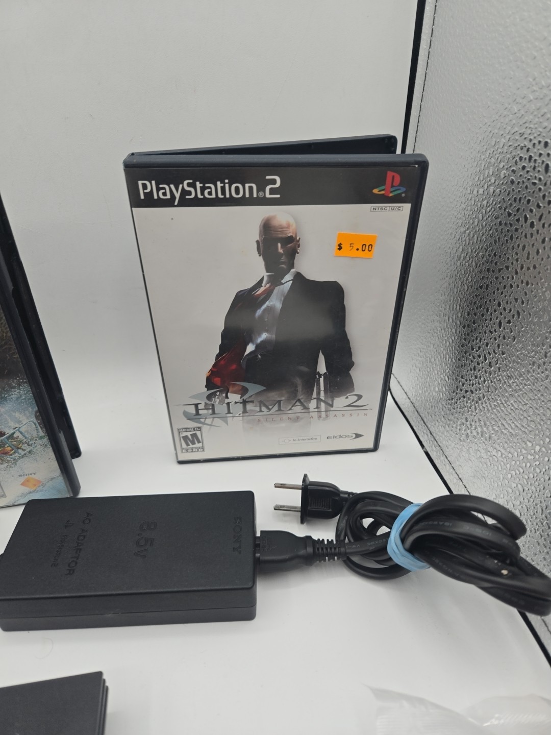 Sony PlayStation 2 PS2 Slim OEM Bundle + 3 Games Controller Memory Card