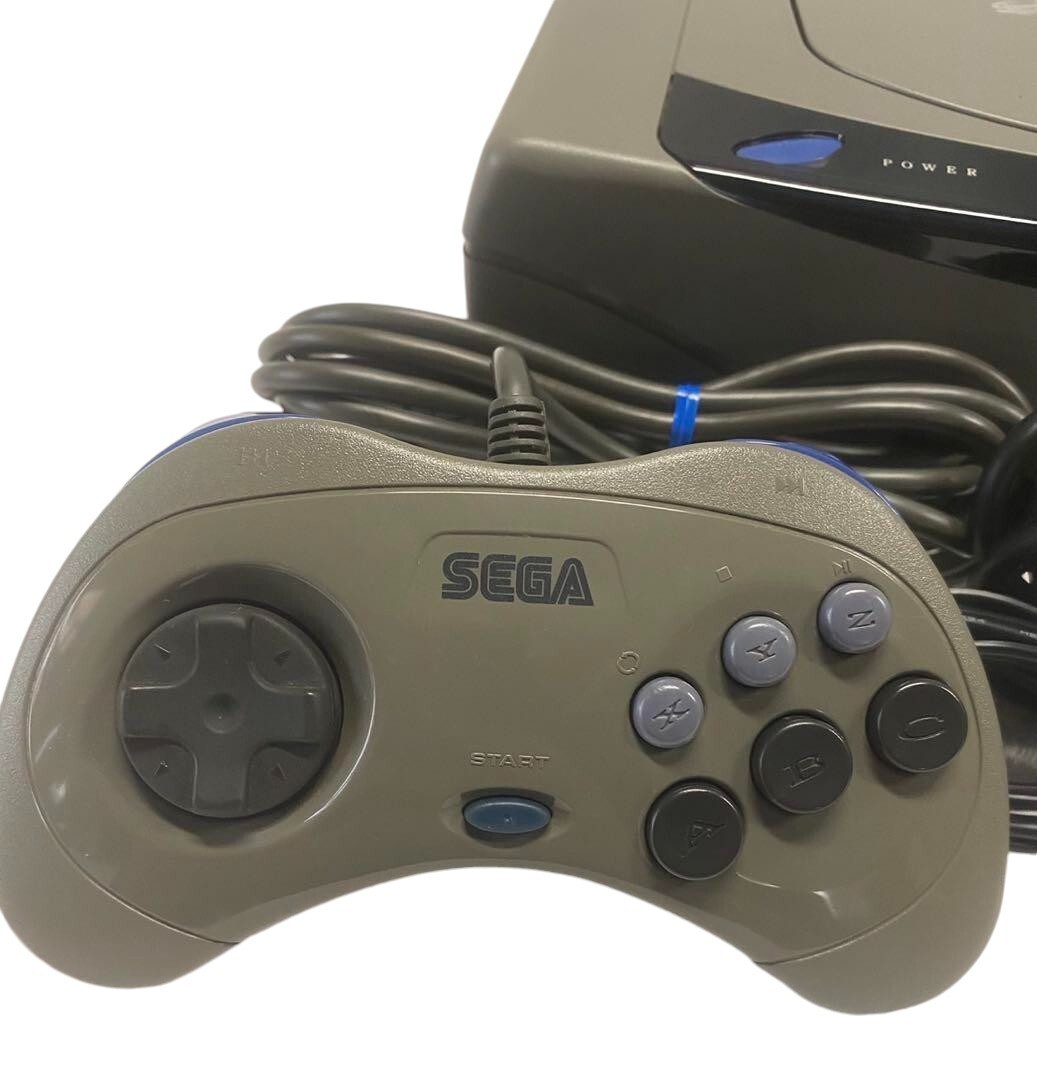 Sega Saturn Console Gray HST-3200 Japanese Version select bandle Tested NTSC-J