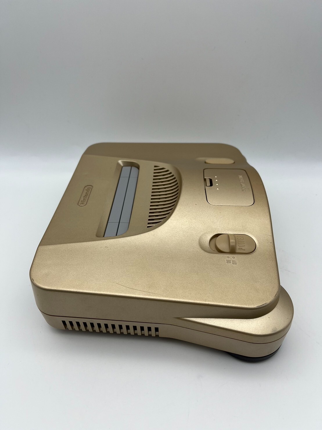 Nintendo 64 Console Limited Edition toys R’ Us Gold N64 Tested Working