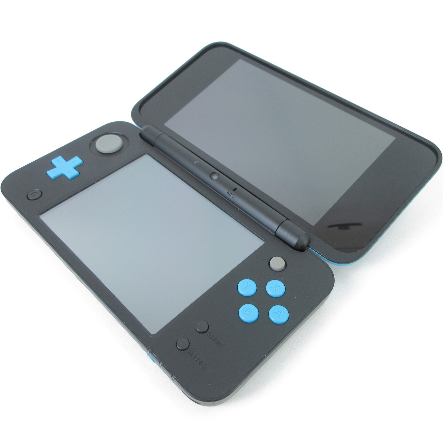 【Very Good】Nintendo New 2DS LL XL Black x Turquoise Console Japanese Ver #DEN113
