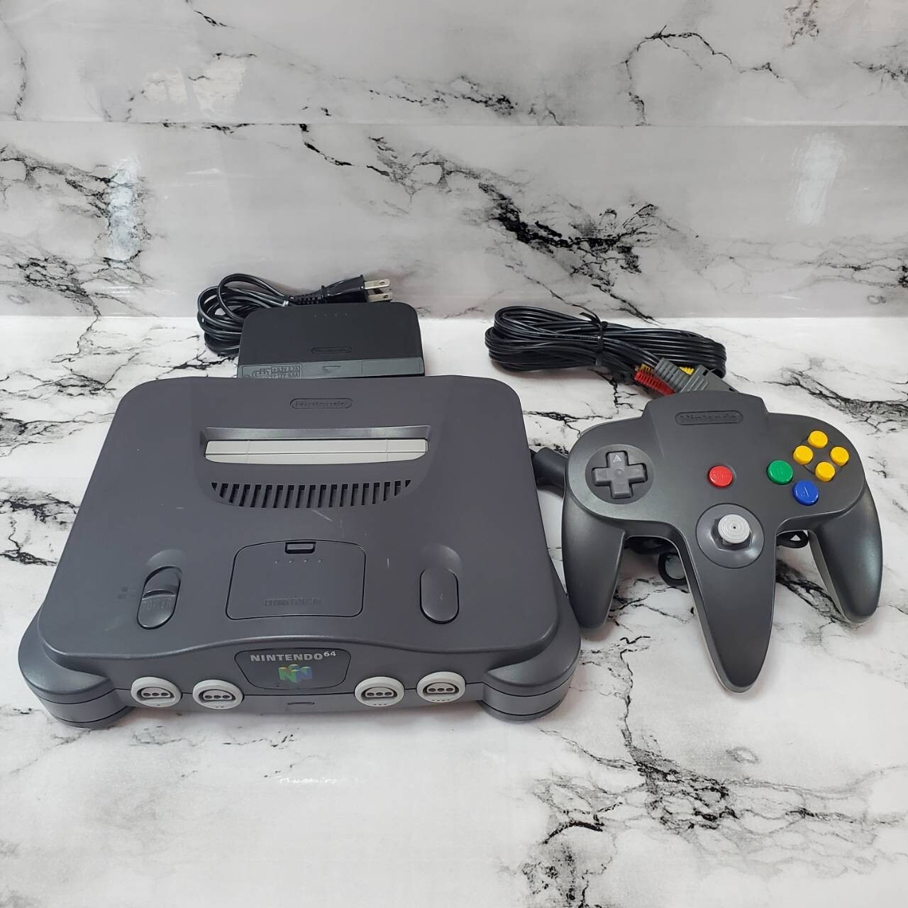 N64 Nintendo 64 Console Original Black Clear Blue Red Gold from Japan