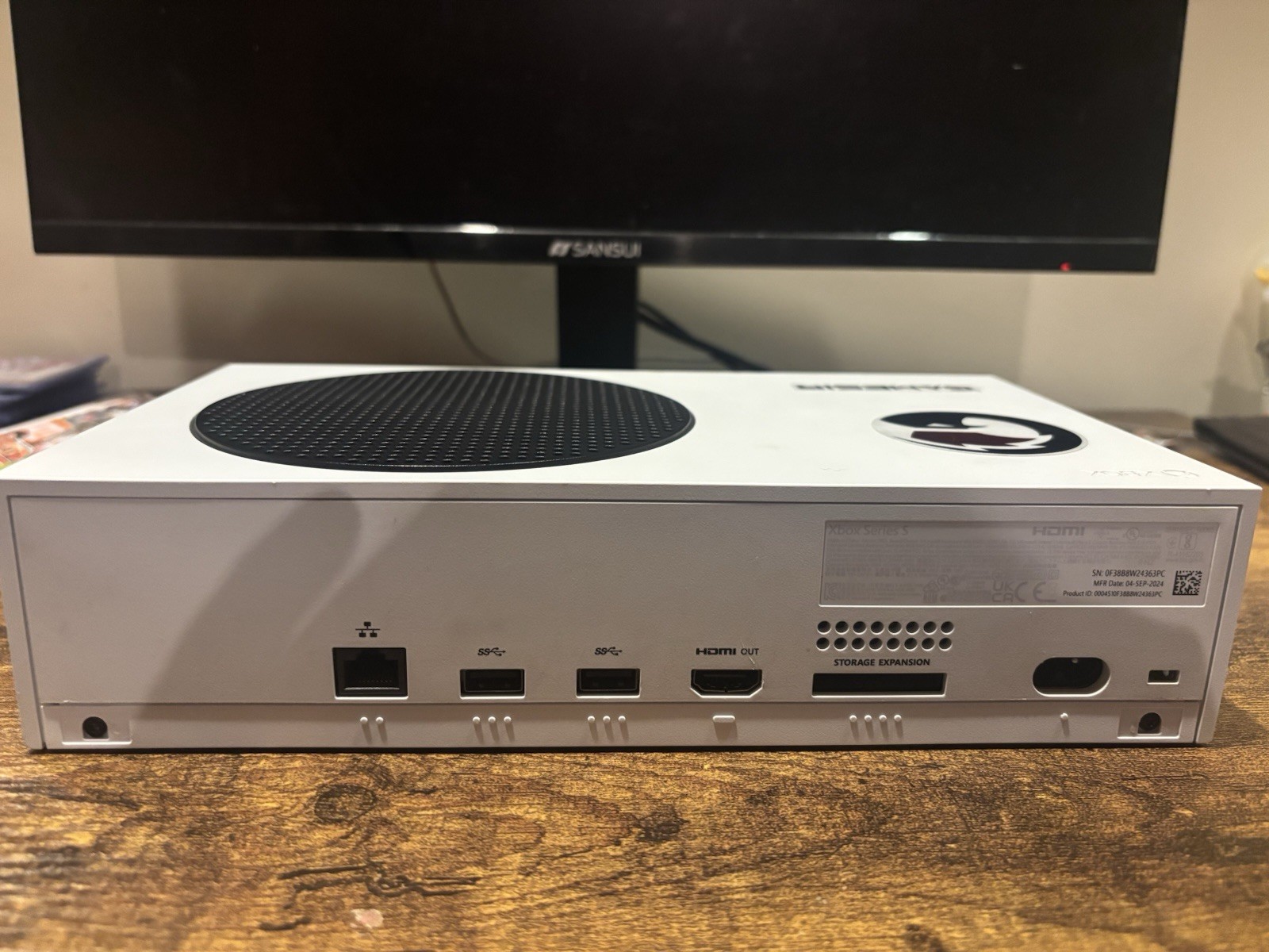 Microsoft Xbox Series S 512GB SSD White Console w/ Controller & Cables