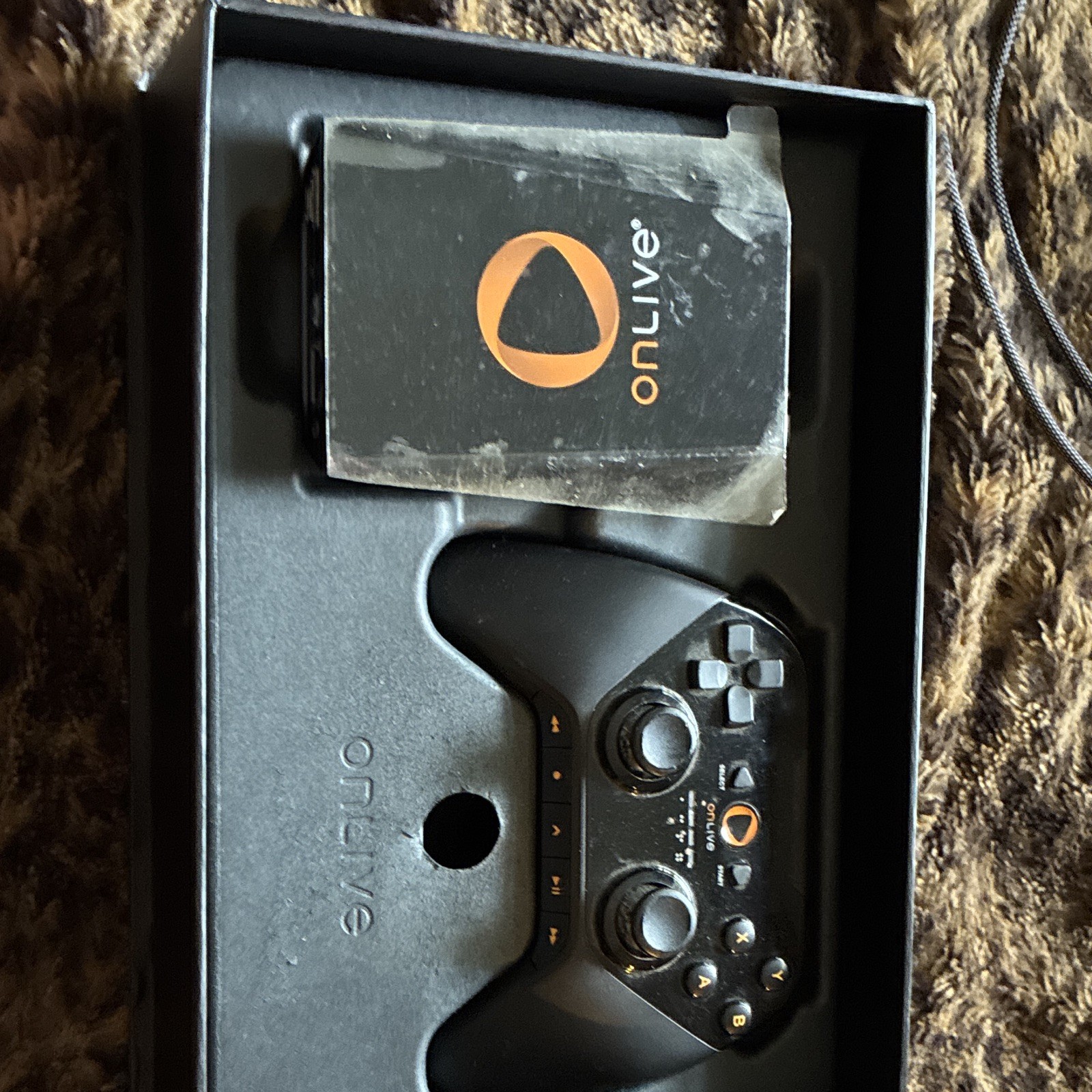 OnLive Microconsole Game System w/ Controller, 1080p, Wi‑Fi, HDMI, Black