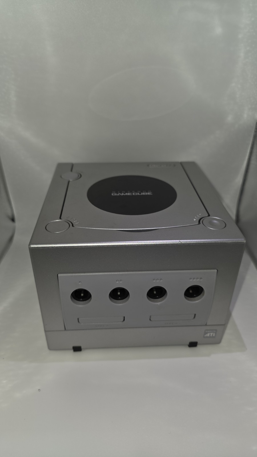 Nintendo GameCube Silver Console 4 Controller Ports Component Composite RCA