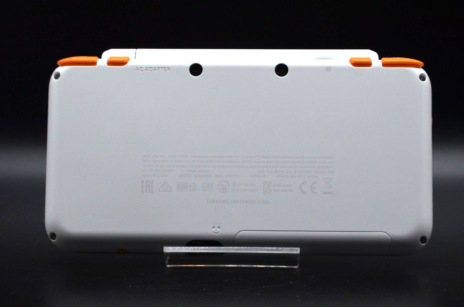 [REGION FREE] NEW Nintendo 2DS LL XL Orange White Console Tested 012