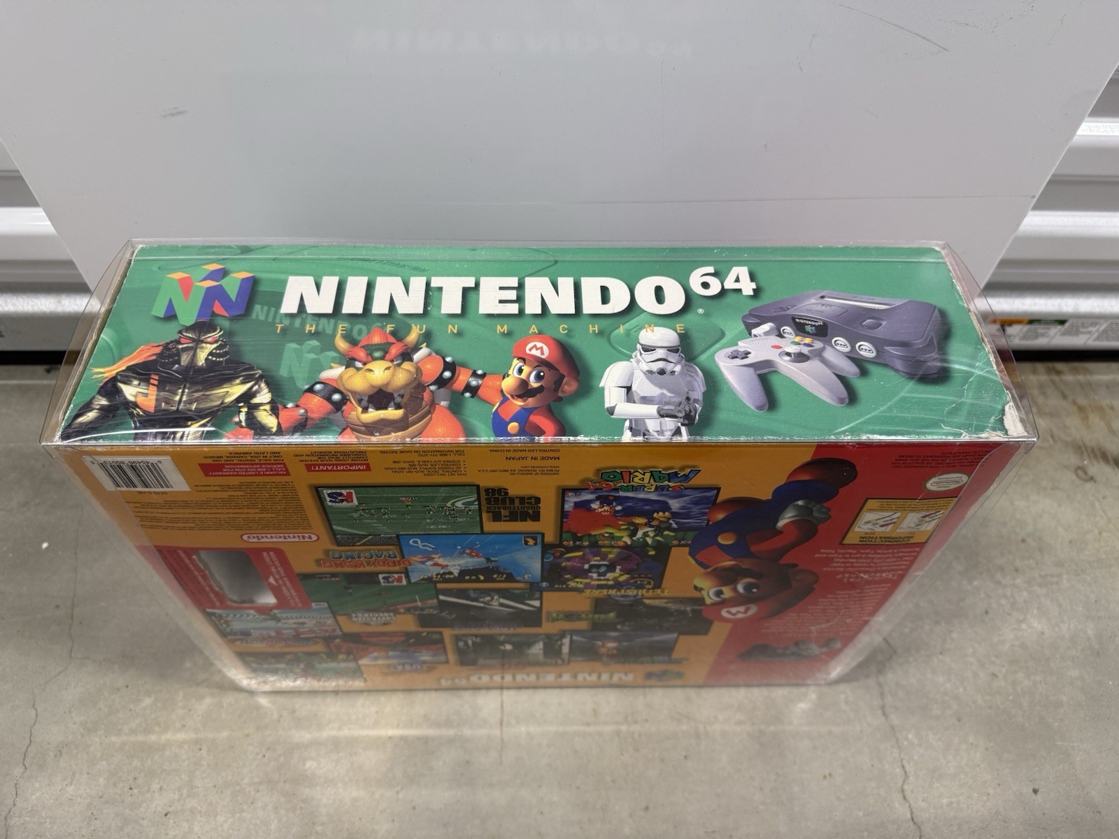 Nintendo 64 N64 Console Extreme Green Controller Toys R Us Limited Edition Used