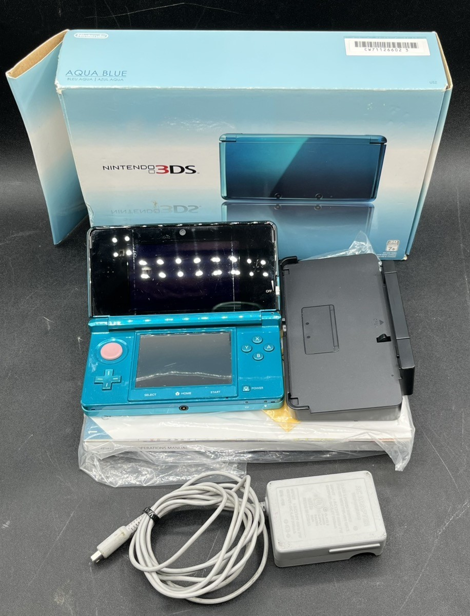 NINTENDO 3DS HANDHELD SYSTEM CTR-S-USZ-C0 TEAL (MVP037891)