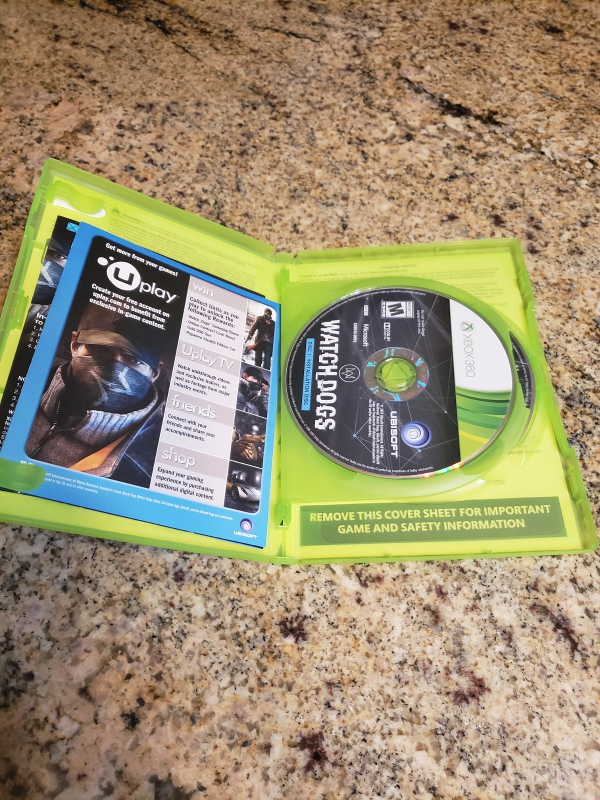 Xbox 360 E Console Model 1538 4GB – Bundle: Controller, Power Supply, Game