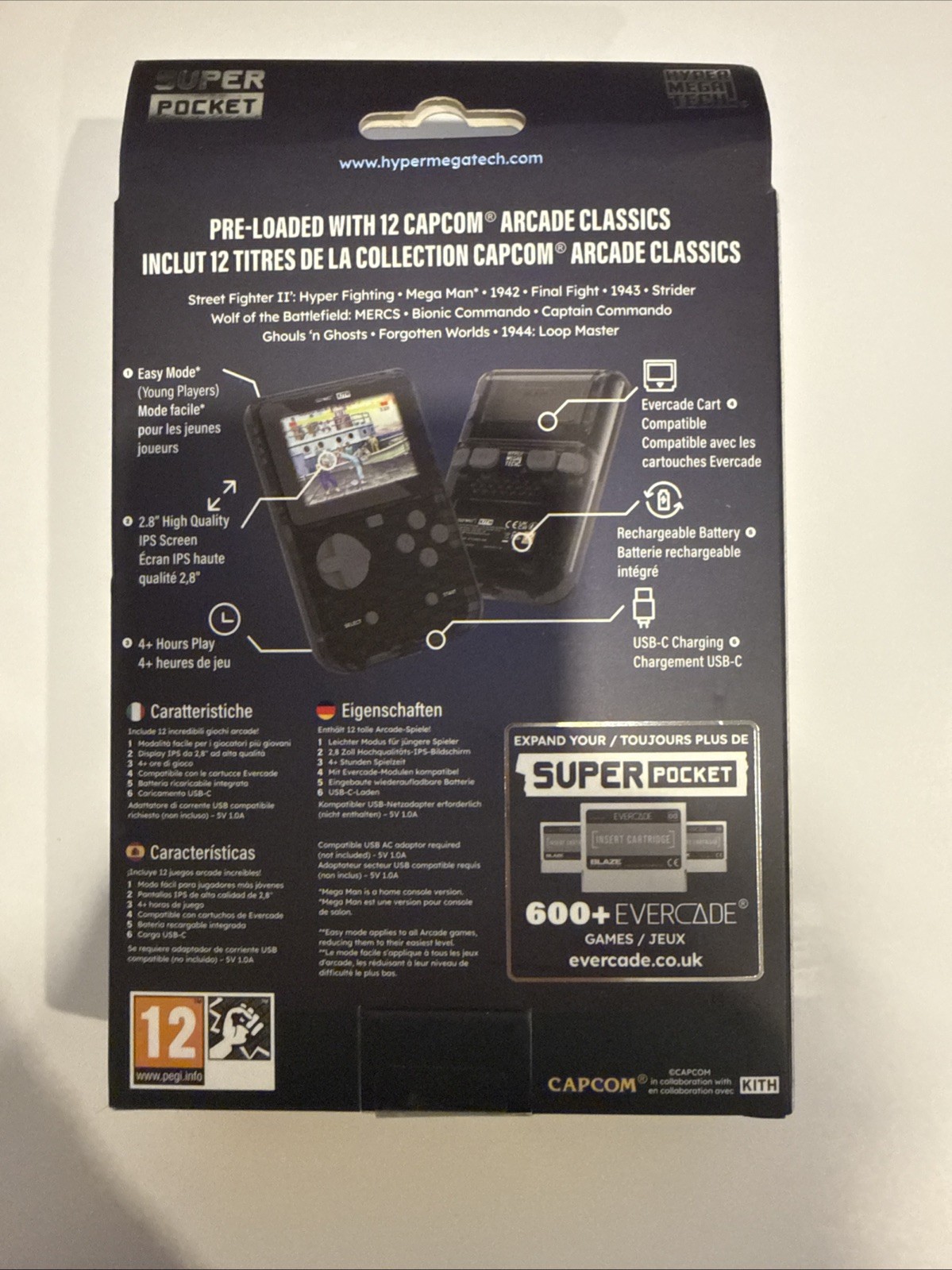 🚀 Kith for Hyper Mega Tech Super Pocket CAPCOM CONFIRMED MADE-TO-ORDER