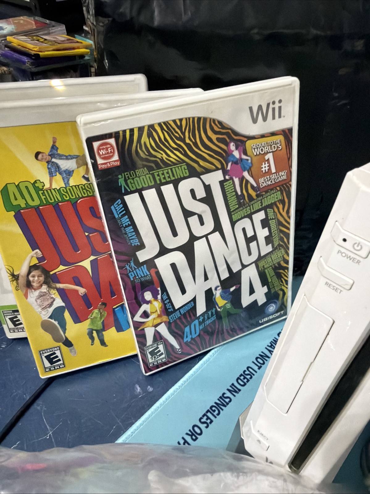 Nintendo Wii Video Game Console Controllers RVL-001 Games Cables Complete Works