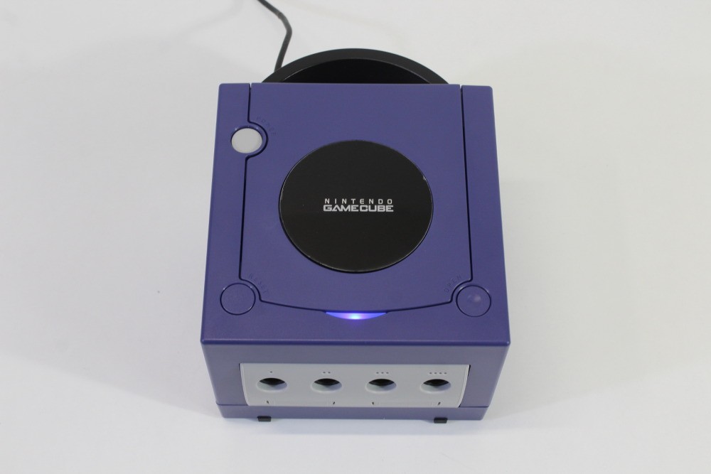 Nintendo Gamecube Console Indigo Purple LED NTSC-U/C DOL-001 AC AV PLAY US GAMES