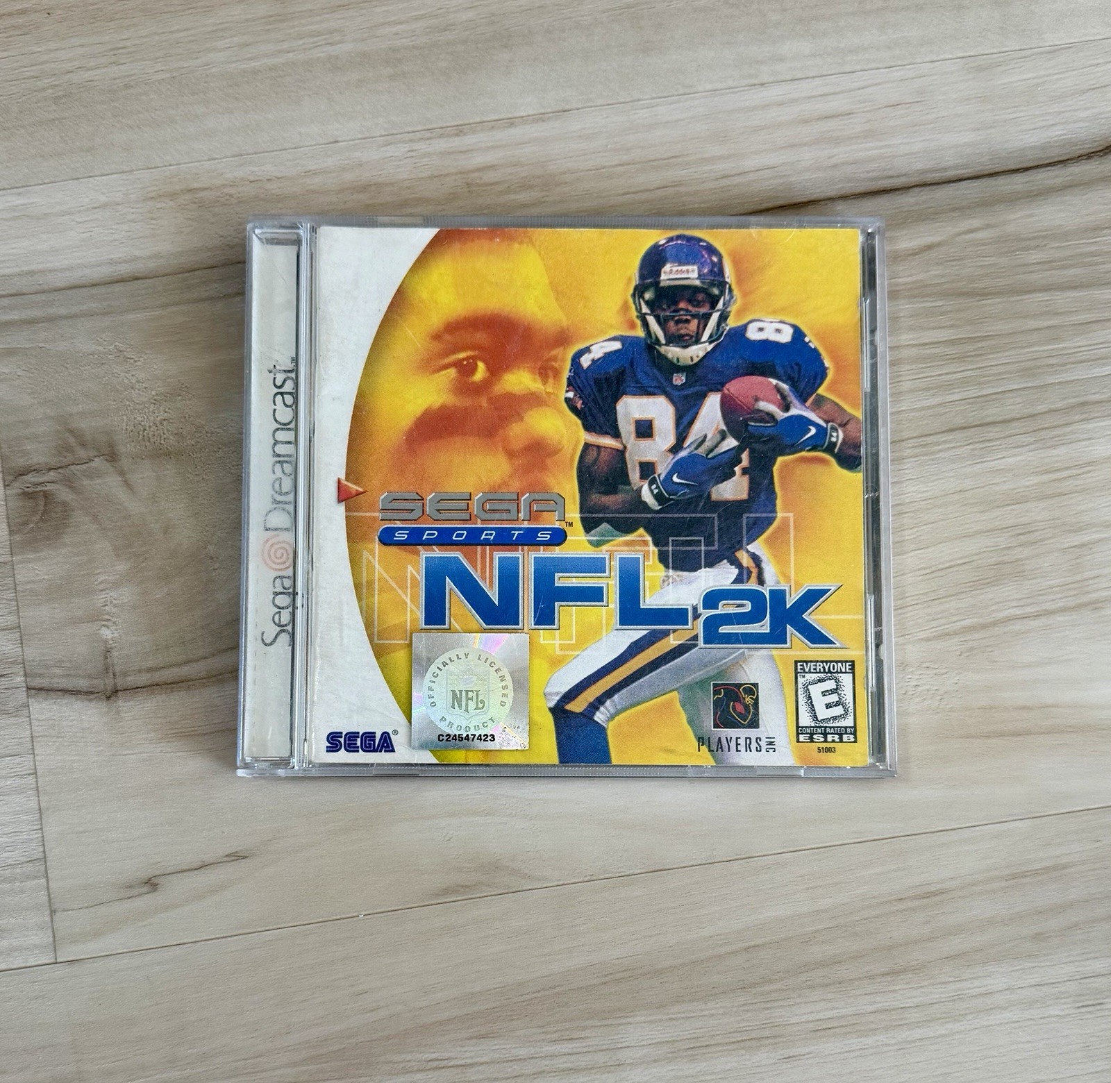 SEGA Dreamcast HKT-3020 Console Bundle Controller + NFL 2K Game – Tested